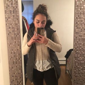 Michael Kors reversible vest sz M